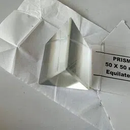 suma scientific GLASS PRISM 50X50X50 Solid Prism image 2