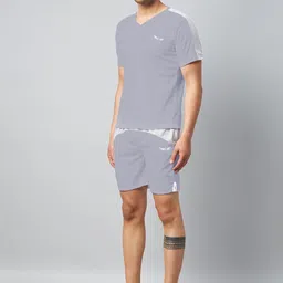 chrome & coral Colorblock Men Track Suit-picture-23