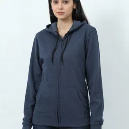 wafaa Women Full Sleeve Solid Hooded Sweatshirt-picture-28