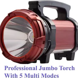 trx 2 km long range laser led 120w heavy duty battery 5 mod kisan bright light torch Torch image 3