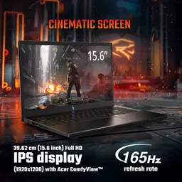 Acer Nitro V 15 Intel Core 5 210H - (16 GB/512 GB SSD/Windows 11 Home/6 GB Graphics/NVIDIA GeForce RTX 4050) ANV15-52 Gaming Laptop image 2