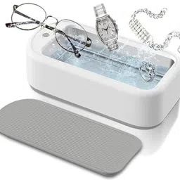 world gift mart Ultra Sonic Jewellery ,Glasses Cleaner, 360° Professional Low Noise Portable USB Electrical Cleaning Spray image 1