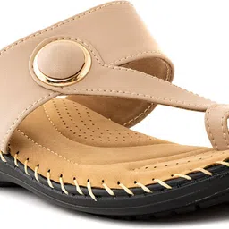 khadim's Women Lightweight Comfort Extra Soft Trendy Premium Stylish Wedges Sandal image 5