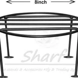 decorexperts Set of 5 Round pot stand for outdoor & indoor Plant Container Set image 2