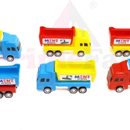 primefair Pull Back Along Dumper Truck Construction Vehicle Toy Toy for Kids image 2