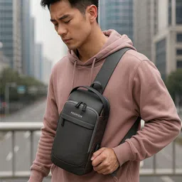 show Grey Men & Women Sling Bag Crossbody Bag-picture-20