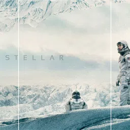 posters Interstellar Split Wall Poster set of 3 | A4 size Poster for Room decor & Office wall decor art Photographic Paper-picture-38