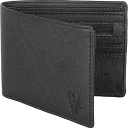 wood bazar Men Black Artificial Leather Wallet image 2