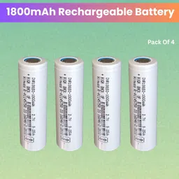 sacro Rechargeable 1800Mah Lithium-Ion For Light Speaker Pack of 4Q201 Battery-picture-11