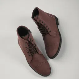 ariwa Men’s Indoor Outdoor Boots | Everyday Comfort Lace Up Boots Boots For Men-picture-19