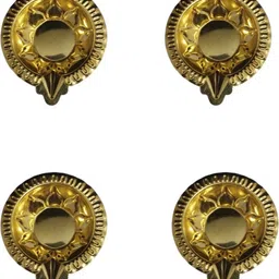 rjd Round Shape Diya Brass (Pack of 4) Table Diya Set-picture-36