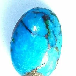 Copper Turquoise Firoza 5.5cts stone Regular Oval Crystal Stone-image-48