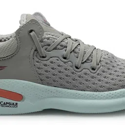 asian Superfly-01 Grey Sports Shoes with Beads Technology Sole for Extra Jump Running Shoes For Women image 5