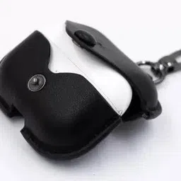 IMAD TRADING Leather Press Stud Headphone Case For Apple Airpods Pro 1st Generation image 2