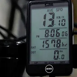 xpedition xperts Bicycle Speedometer Computer Stopwatch Odometer with LCD Back light CL-3552 Wired Cyclocomputer image 3