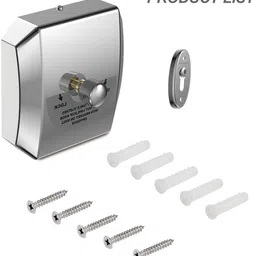 gocart New Chrome Finish Indoor Laundry String, 2.8 M Feet Stainless Steel Retractable Clothesline image 2