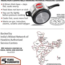 hawkins 5 L Induction Bottom Pressure Cooker image 5