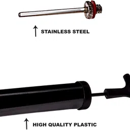 pihu Premium Quality Football with Pump & Pin Football - Size: 5 image 2