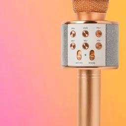 ziddjeet X727 Kids Karaoke Mic with Bluetooth | Fun Singing Microphone Microphone-picture-40