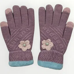 sap collection Solid Winter Women Gloves-picture-19