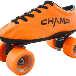 vicky Champ Orange Shoe Skates, UK-2 Quad Roller Skates - Size 2 UK image 2