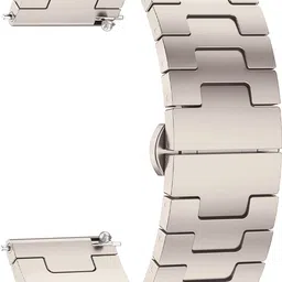 ACM WSM37Y22ST3392 Watch Strap Metal Steel 22mm for Maxima Max Pro Spire Smartwatch Starlight Smart Watch Strap image 1