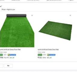 sumit Artificial Grass Floor Mat image 4