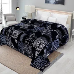 gkm Solid Double Mink Blanket for Heavy Winter-picture-26