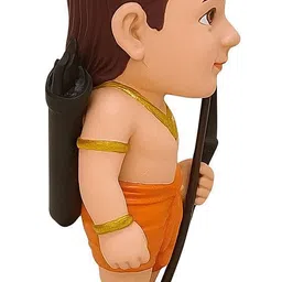 Mkecom Lord Shree RAM Ji Idol for Car Dashboard, Office Table,Home Décor Decorative Showpiece - 10 cm image 3