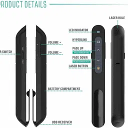 BhalTech 2.4Ghz USB Wireless Presenter 2.4Ghz USB Wireless Presenter Presenter image 2