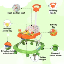 sunbaby Musical Activity Walker With Parent Rod image 2