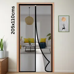 turtlegrip Door Mosquito Net with Full Frame for Main Doors, Bedroom, Kitchen & Balcony Polyester Washable Adults Mosquito Net-picture-11