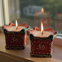 ecotwist tulsi candles Candle image 2