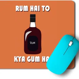 gray wall Rum Nonslip Base Graphic Mousepad-picture-18