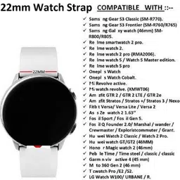 RUPELIK 22mm Watch Strap NoiseFit Active, ColorFit Vision, ColorFit Caliber, ColorFit GPS Smart Watch Strap image 2