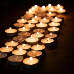 ank AN_(A_191)_Tealight_White_Pack Of -50 Candle-picture-15