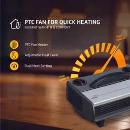 v-guard HC 2100 RH2HC 2100 Fan Room Heater image 4