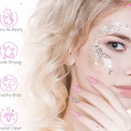 arcanuy glitter glue for creative eyeshadow and glitters image 2