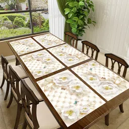 revexo Rectangular Pack of 6 Table Placemat image 2