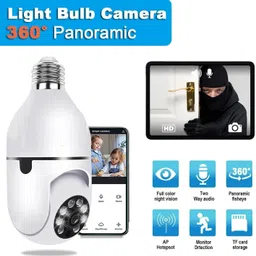 YAARISTYLE PTZ Bulb 1080P HD Camera IR WiFi 2Way Audio Mobile Live View Color Night Vision Spy Camera-picture-33