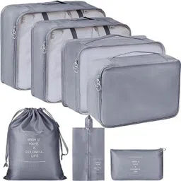 Women Grey Cosmetic Bag-image-0