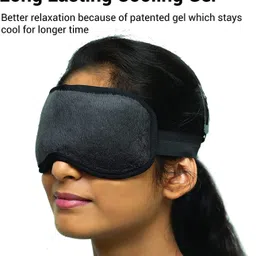 umis creation Cooling Gel Relaxing Eye Sleep Mask for Dark Circles, Dry Eyes, Cooling Eyes image 4