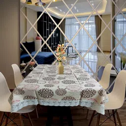 comfort house Geometric 6 Seater Table Cover image 3
