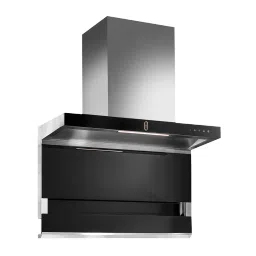 KAFF FALMARC DHC 90-A 90cm 1350m3/hr Ducted Auto Clean Wall Mounted Chimney with Touch & Gesture Control (Black)-picture-12