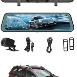 maties 9.66inch Digital Mirror DVR Full Touch Screen With TFT/Night Vision For Car-42 Black LCD-picture-19