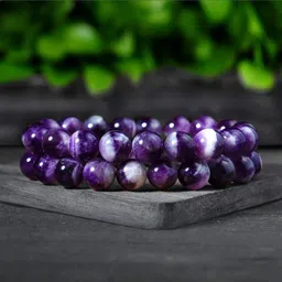 crystal and shades Amethyst, Crystal Beads, Agate, Crystal, Jade, Quartz Bracelet image 2