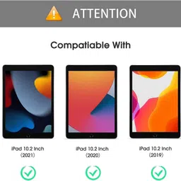 COVER CAPITAL Tempered Glass Guard for Apple iPad 9th Gen, iPad 8th Gen, iPad 7th Gen 10.2 inch image 2