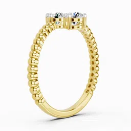 Sparkles Lab Grown Diamond 14kt Yellow Gold ring image 3