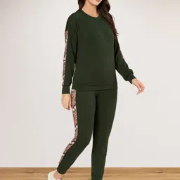 dtr fashion Solid Women Track Suit image 2