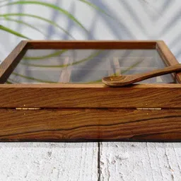 rahul sre handicrafts Spice Set Wooden image 5